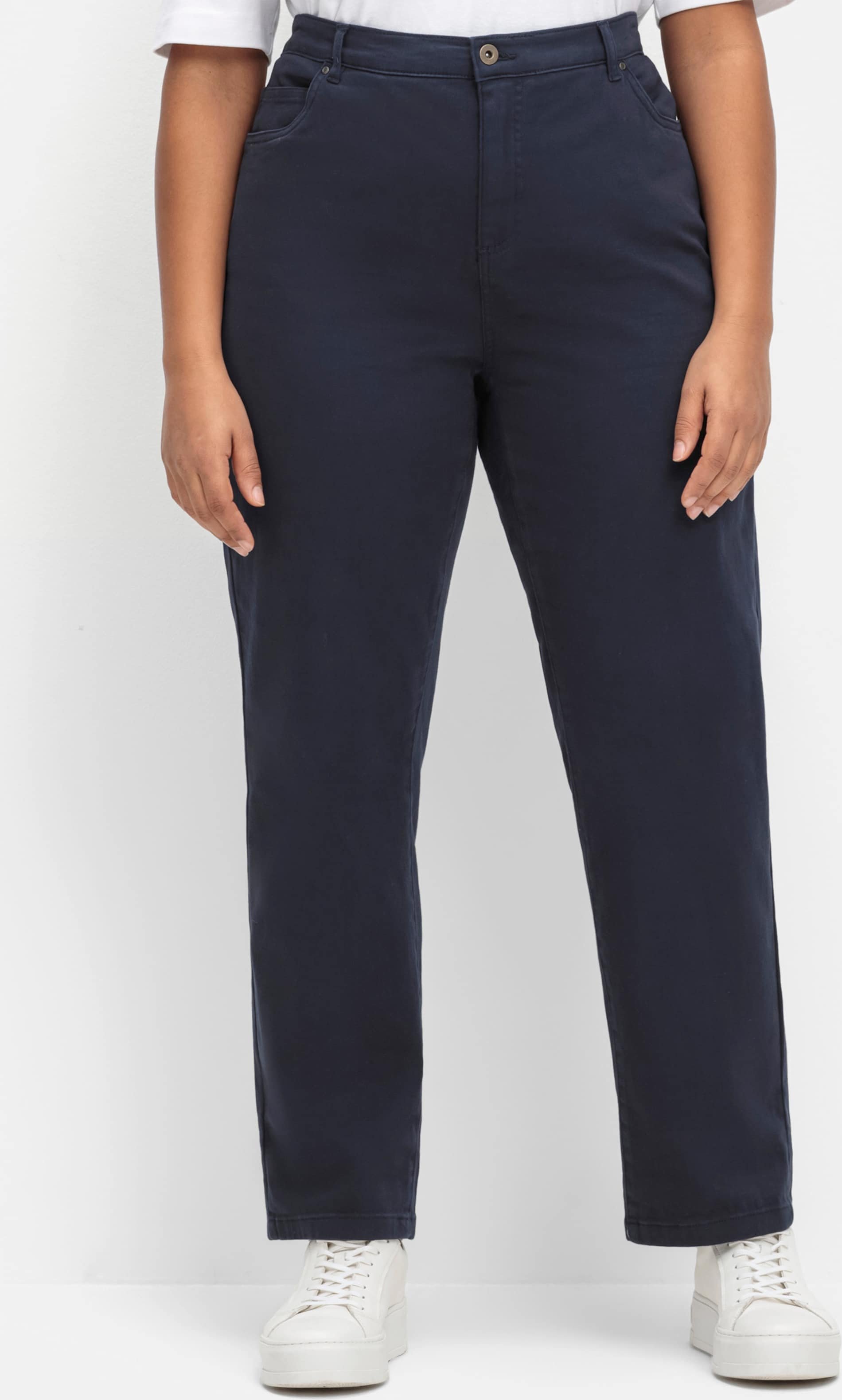 Sheego 5-Pocket-Hose mit seitlichem Dehnbund