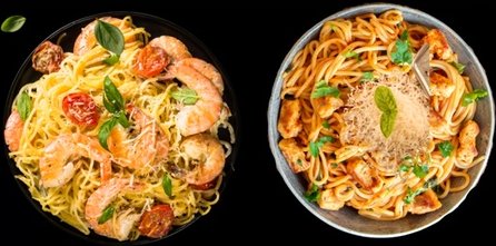 Für 2 Personen: Pasta-Gericht nach Wahl