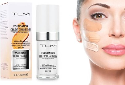 TLM Flawless Colour Changing Foundation