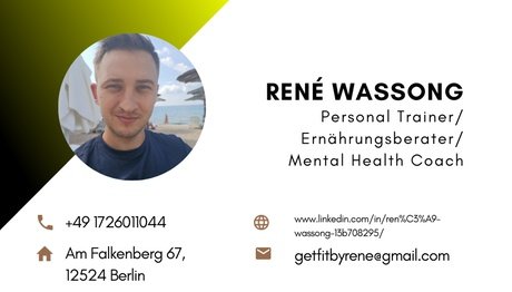 GUTSCHEIN für eine Stunde Personal Training und Ernährungscoaching