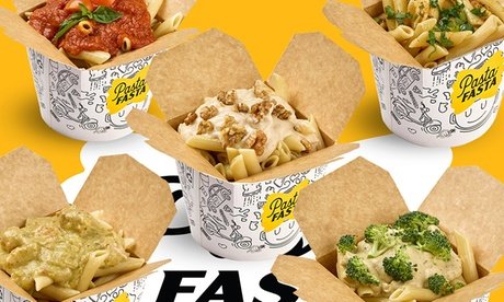 Für 2 Personen: Nudelbox & Limonade nach Wahl