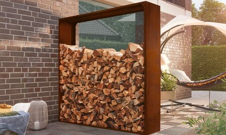 Holzlager aus Stahl - NANGA