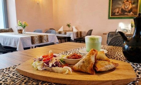 Äthiopisches 3-Gänge-Menü für 2 Personen