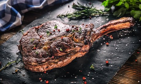 Für 2 Personen: 3-Gänge-Steak-Menü mit 1.200 g Tomahawk
