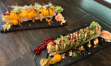 Für 2 Personen: Thailändisch-japanisches 4-Gänge-Menü