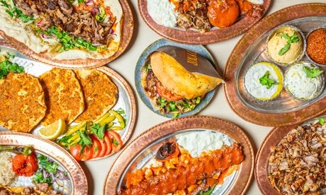 Authentisches türkisches 3-Gänge-Tagesmenü nach Wahl für 4 Personen