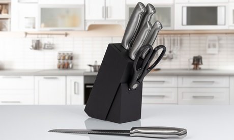 Thumbnail - Classbach 7-teiliges Messer-Set: Weiß