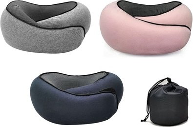 Reise-Nackenkissen: Dunkelblau