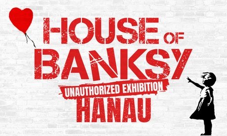 1 Ticket f. HOUSE OF BANKSY Hanau einlösb. an einem Tag vom: Mi. 29.04. - Do. 30.04.26