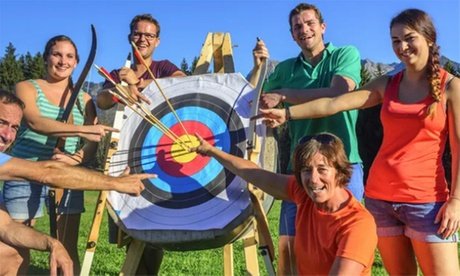 Für 2 Personen: Bogenschießen-Kennlernkurs – 1 Std. Erlebnis inkl. Einführung & Challenge