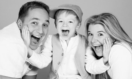 1 bis 1 5 Std. professionelles Fotoshooting Familie Kinder oder Babybauch inkl. Poster (30 x 40 cm)