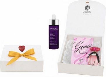 100 ml Guess Girl Duft & 30 ml Kahuna Benessere Serum mit Hyaluronsäure in Geschenk-Box