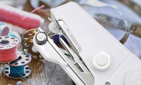 Tragbare Mini-Nähmaschine