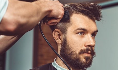 Waschen Schneiden Styling für Männer