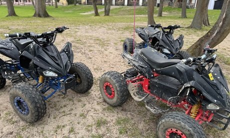80 Min. Kinder - Quad - Tour Wie die großen 10- 16 Jahre für 1 Kind (Sa.-So.)