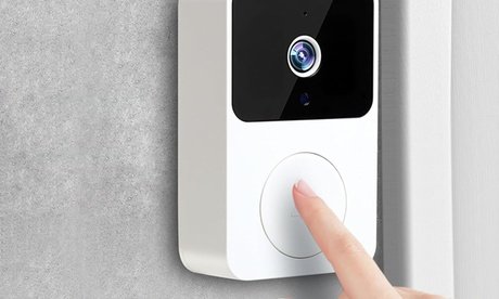 Drahtlose Türklingel mit integrierter Überwachungskamera