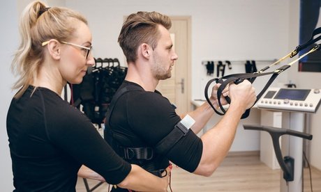 4x 20 Min. EMS-Personal-Training mit Wäscheservice und Ziel-/Beratungsgespräch