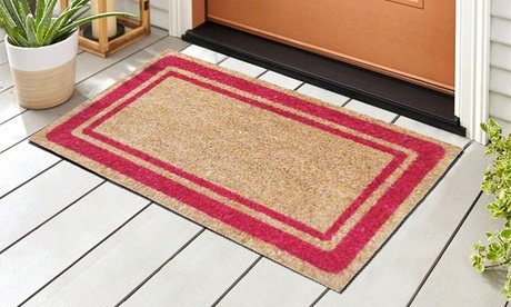 Banzaii Kokosfaser-Teppich: Grün