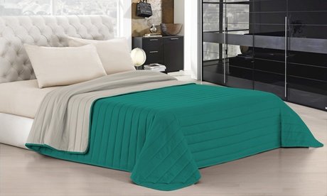 Elegante Sommerdecke: Doppel / Orange-Gelb