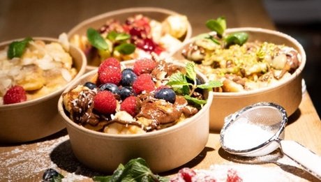 Für 1 Person: Kaiserschmarrn nach Wahl inkl. Heißgetränk (einlösbar Mo. - Do.)