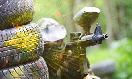 Für 2 Personen: Paintball-Paket „On the run“
