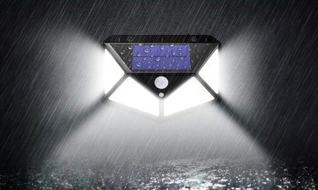Outdoor-LED-Solarlampe mit Bewegungssensor: 1