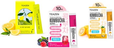 TEAZEN: 20er-Pack / Apfelessig & Matcha Zitrone
