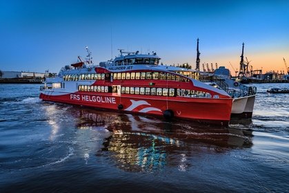 1 Ticket für eine einfache Fahrt mit dem Halunder Jet der FRS Cuxhaven-Helgoland
