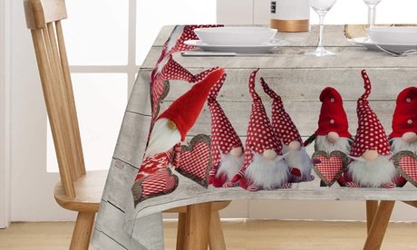 Tischdecke: Weihnachtsstern / 145 x 190 cm