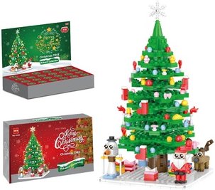 Weihnachtsbaum-Bauset-Adventskalender