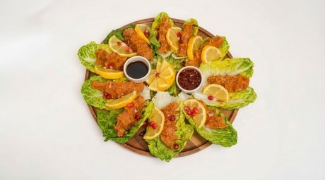 Für 4 Personen: Vegane Cigköfte-Platte inkl. Wrapbrot (einlösbar Mo-So. von 14-21 Uhr)