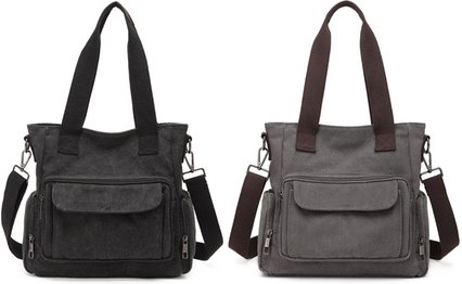 Umhängetasche: Grau