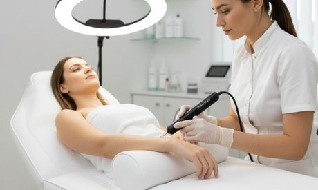 Klein (bis 1 cm): Behandlung von 2 Pigmentflecken mit Plasma-Pen inkl. Beratung