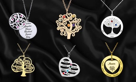 Wertgutschein über 118 28 € anrechenbar auf eine Familienkette mit Gravur von Justyling (Versandkosten nicht inklusive)