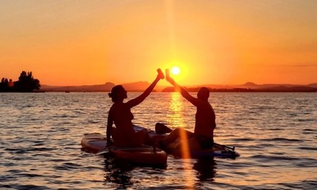 Für 1 Person: 1 Std. Stand-Up-Paddling (einlösbar Mo. - Fr.)