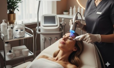 60 Min. Microneedling & Mikrodermabrasion für das Gesicht für 1 Person
