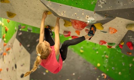 Klettern oder Bouldern ohne Vorkenntnisse und Partner für 4 Personen