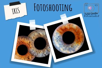 2 Iriden ohne Effekt (schwarzer Hintergrund) 2 Bilder als Datei