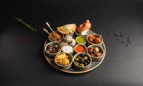 Spanische Tapas-Variationen für 4 Personen