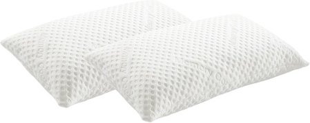 Kopfkissen: 2er-Set Memory-Schaum-Kissen