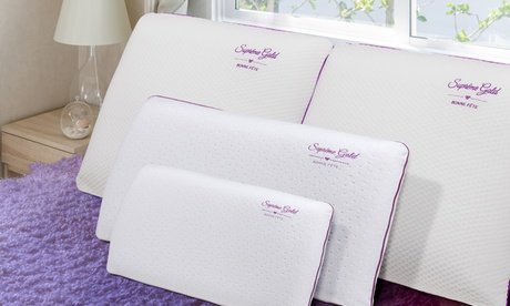 Sampur Memory-Schaum-Kopfkissen Bonne fête: 40 x 70 cm / 2