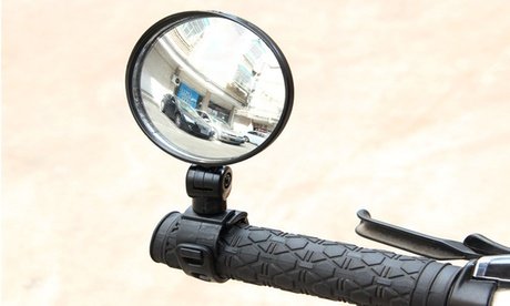 Fahrradrückspiegel in Schwarz: 1