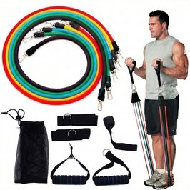 Widerstandsband-Set mit 5 verschiedenen Stärken