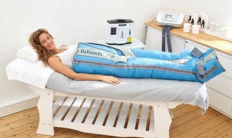 3x 55 Min. Lymph-Massage mit Kompressionshose