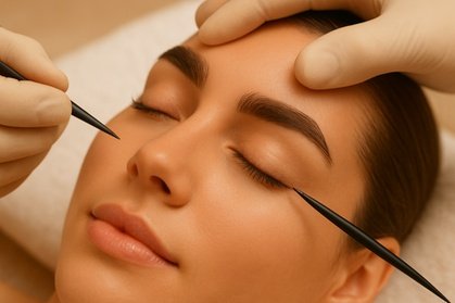 2x 30 Min. Augenbrauen und Wimpern färben inkl. Korrektur