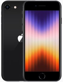 Apple iPhone SE 2022 64GB Generalüberholt in Schwarz