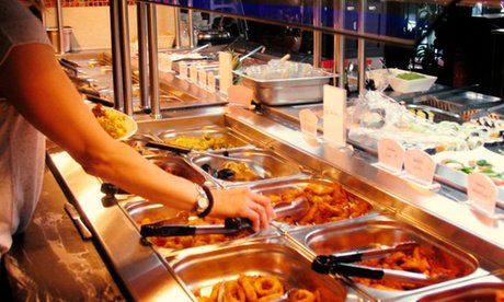 Für 4 Personen: Großes chinesisch-mongolisches All-you-can-eat-Buffet am Abend (Mo. Do. und Fr. von 17:30-22 Uhr)