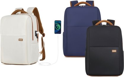 Rucksack: Schwarz-Braun