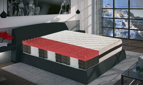 Thumbnail - Federkernmatratze mit Memory Foam: 180 x 200 cm
