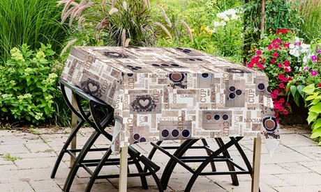 Tischdecke: 140 x 200 cm / Shabby Chic